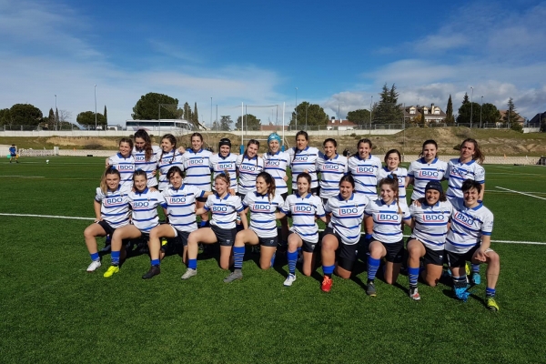El Club de Rugby Sant Cugat gana por primera vez la lliga regular de la División de Honor B Femenina y jugará el play-off de ascenso