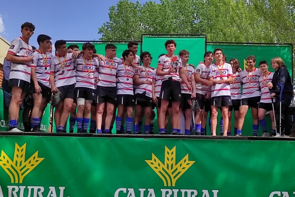 El Club de Rugby Sant Cugat, brillant subcampió d'Espanya Sub-18 de Clubs