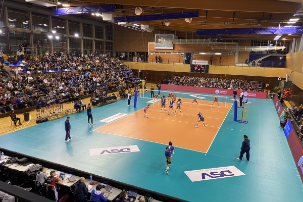 El DSV Club Voleibol Sant Cugat, eliminado de la Copa de la Reina por el Cajasol Voley Dos Hermanas, en un partido muy igualado
