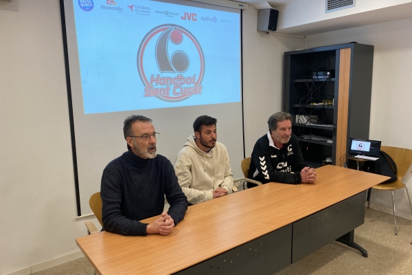 El Club Handbol Sant Cugat presenta Hèctor Gómez com a nou subdirector esportiu, amb l'objectiu d'enfortir la direcció esportiva
