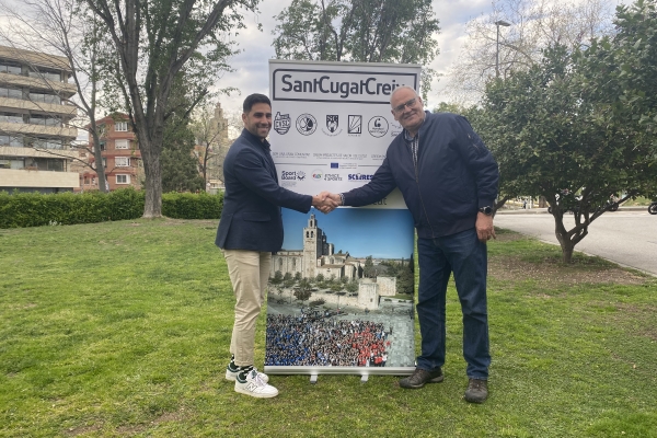 Acord de col·laboració entre SantCugatCreix i Atempo