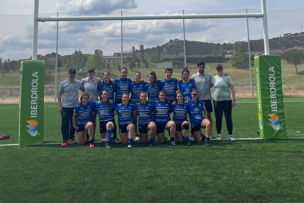 El primer equip femení del Club de Rugby Sant Cugat s'adjudica la primera sèrie de la 6a Copa de la Reina Iberdrola de seven